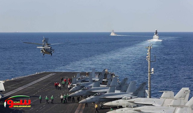 الجيش الأميركي يسقط مسيّرة إيرانية اقتربت من حاملة الطائرات "لينكولن"