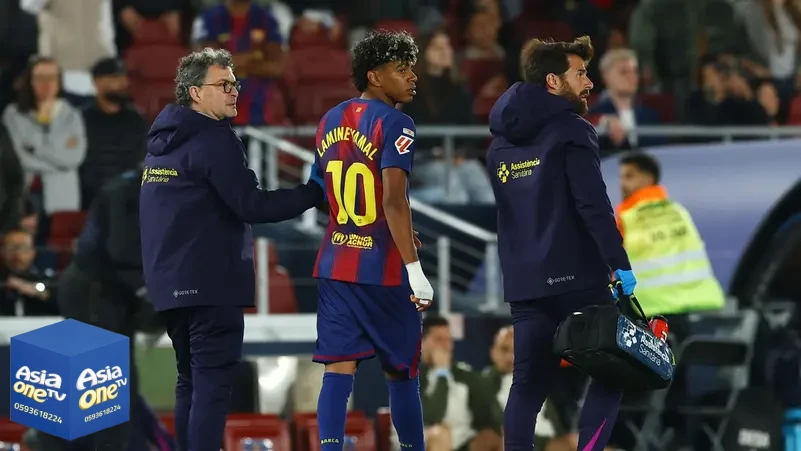 حالة خطيرة توقف مباراة برشلونة وسيلتا فيغو